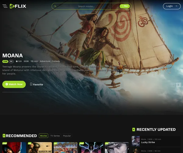 Screenshot of 2Flix