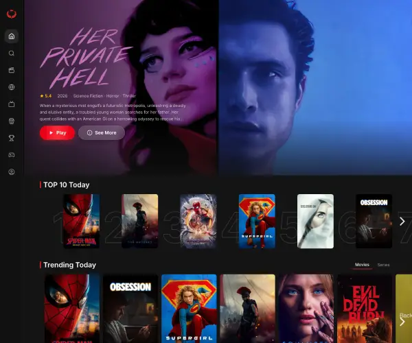 Screenshot of Cinebest