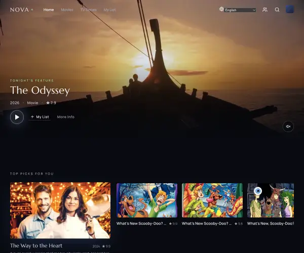 Screenshot of Nova